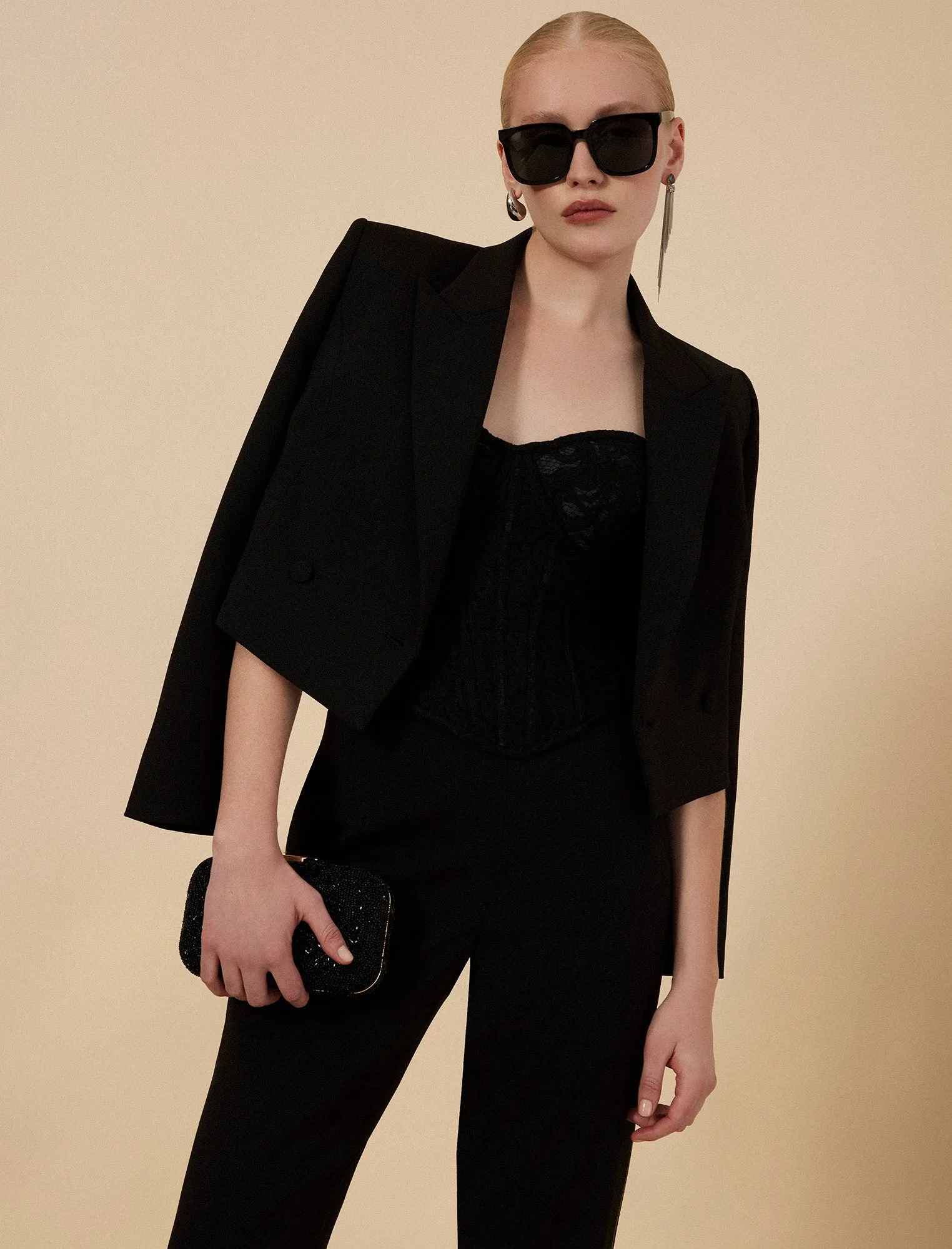 Cropped Blazer sold by BCBGMaxAzria