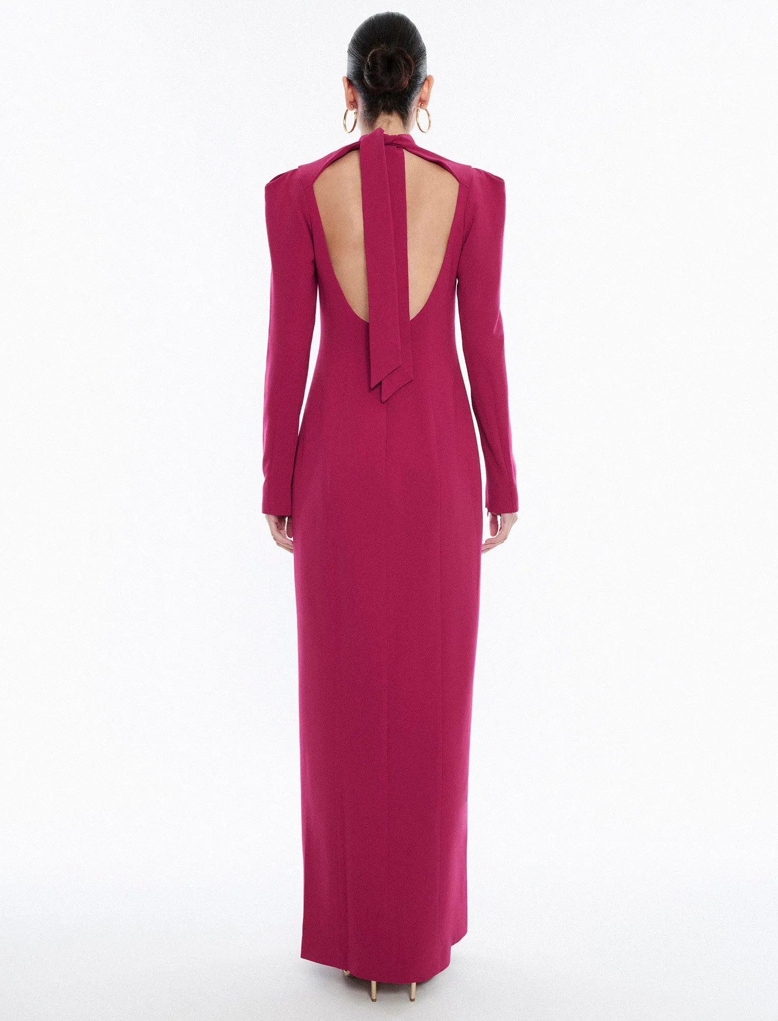 Beatrix Mock Neck Gown sold by BCBGMaxAzria product image thumbnail 2