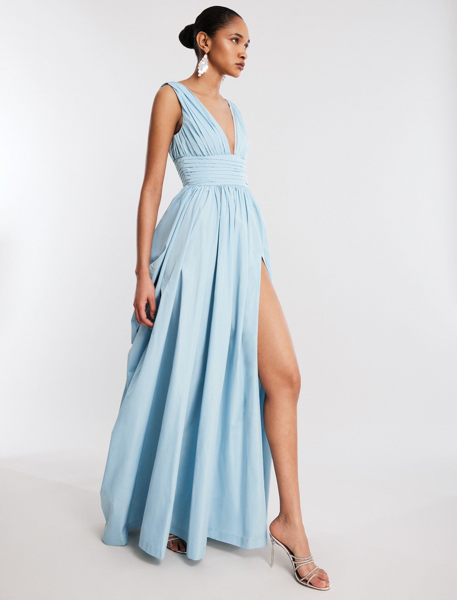 Phoenix V-Neck Gown sold by BCBGMaxAzria product image thumbnail 3