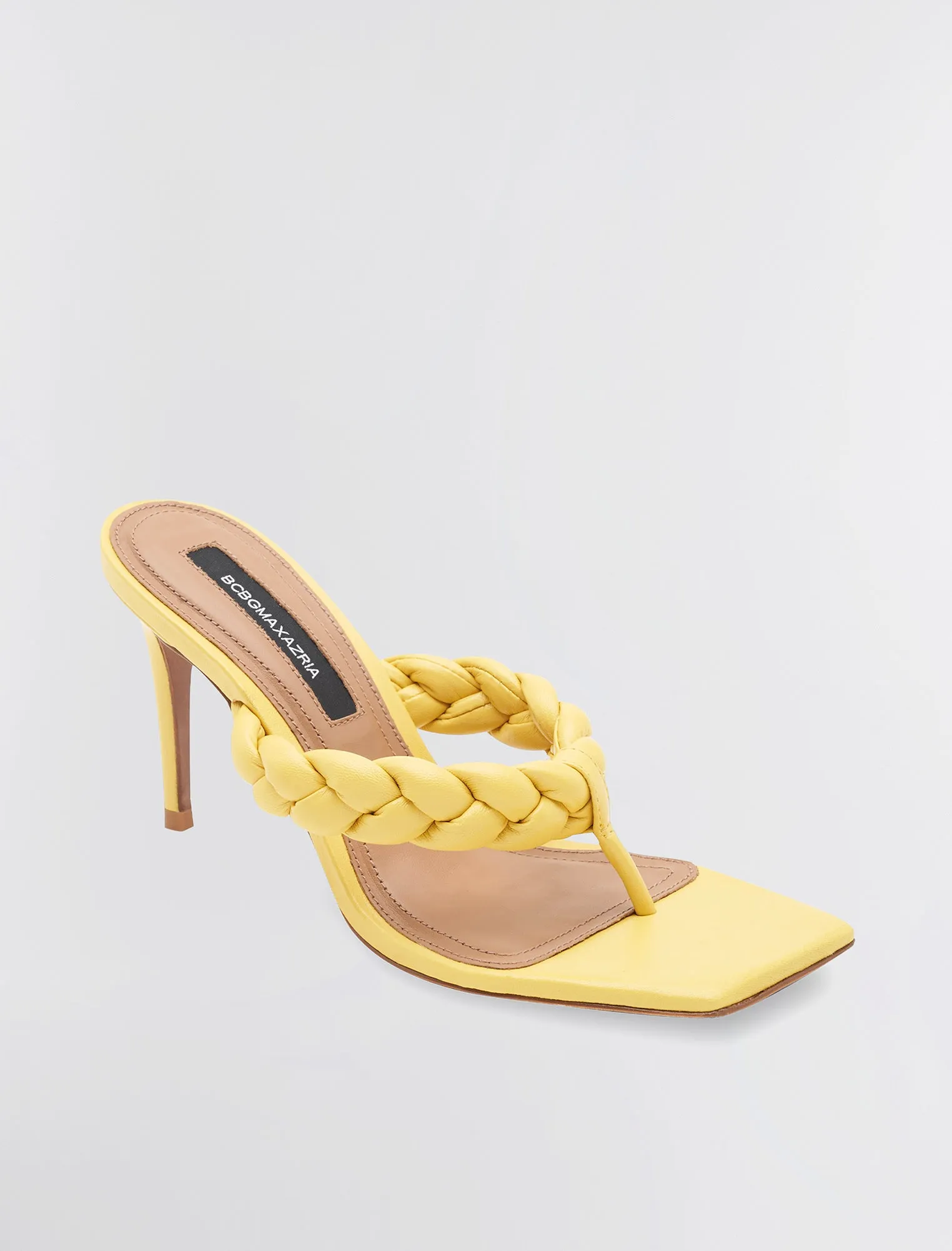 Bella Braided Sandal Heel sold by BCBGMaxAzria