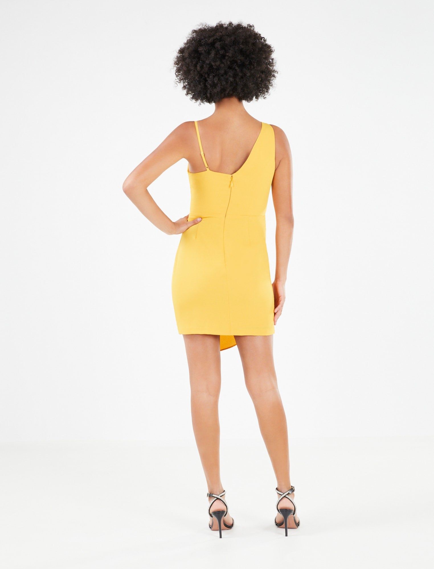 Noemi Asymmetrical Mini Dress sold by BCBGMaxAzria product image thumbnail 4