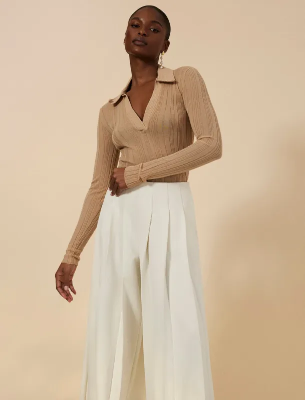 Crochet Collar Top sold by BCBGMaxAzria