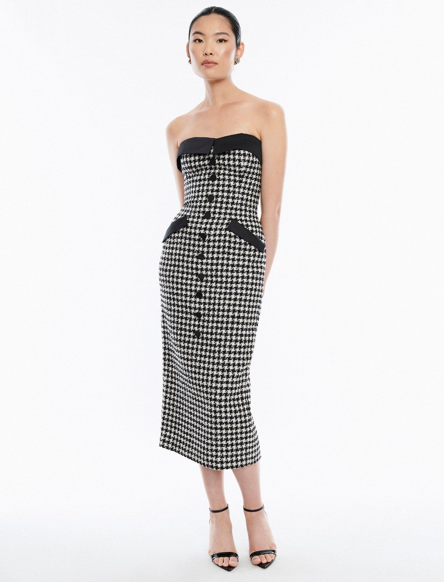 Lennon Strapless Dress sold by BCBGMaxAzria product image thumbnail 2