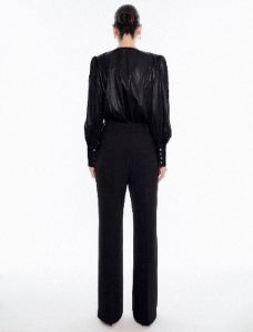 Tailored Wide-Leg Trouser sold by BCBGMaxAzria