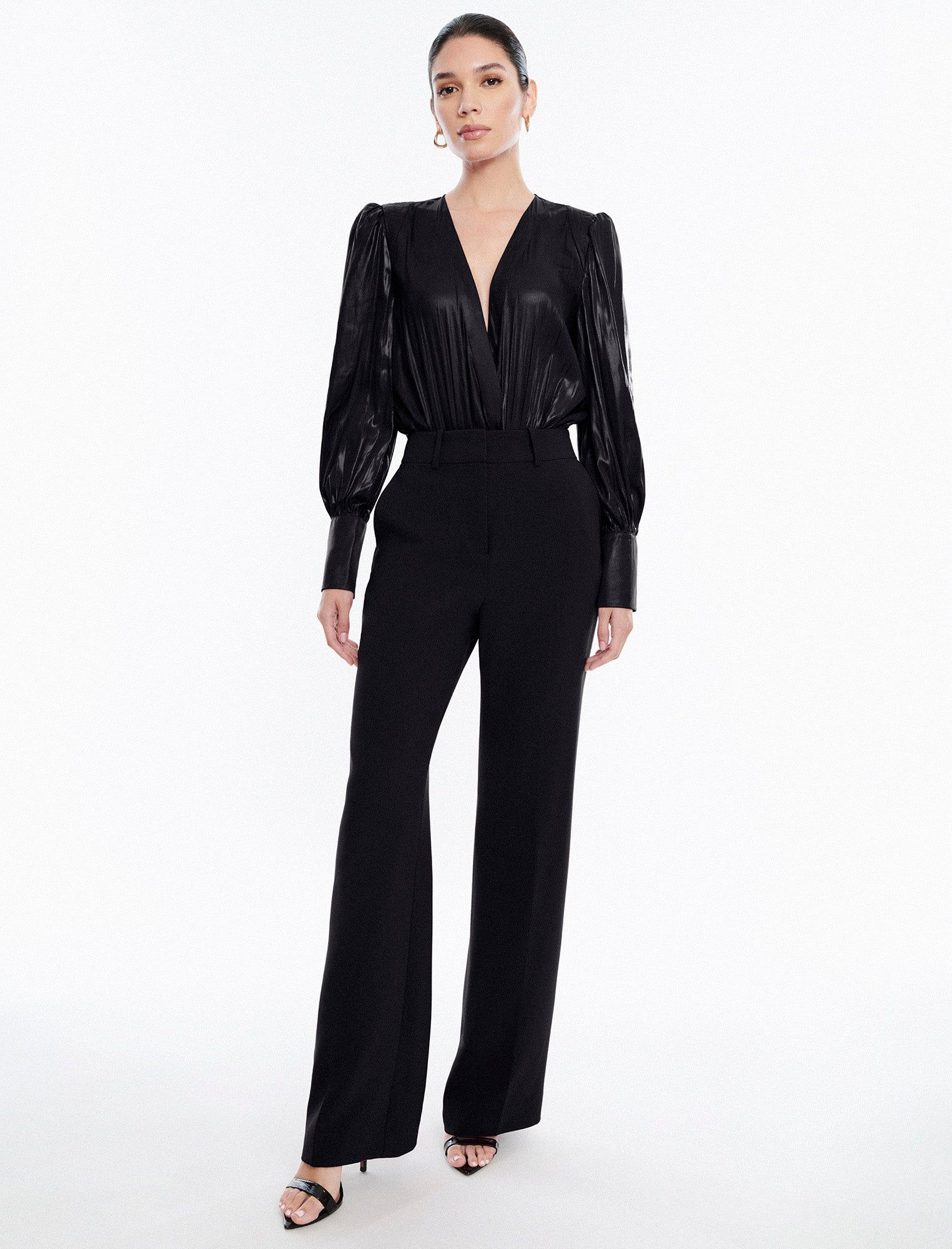 Tailored Wide-Leg Trouser sold by BCBGMaxAzria product image thumbnail 5
