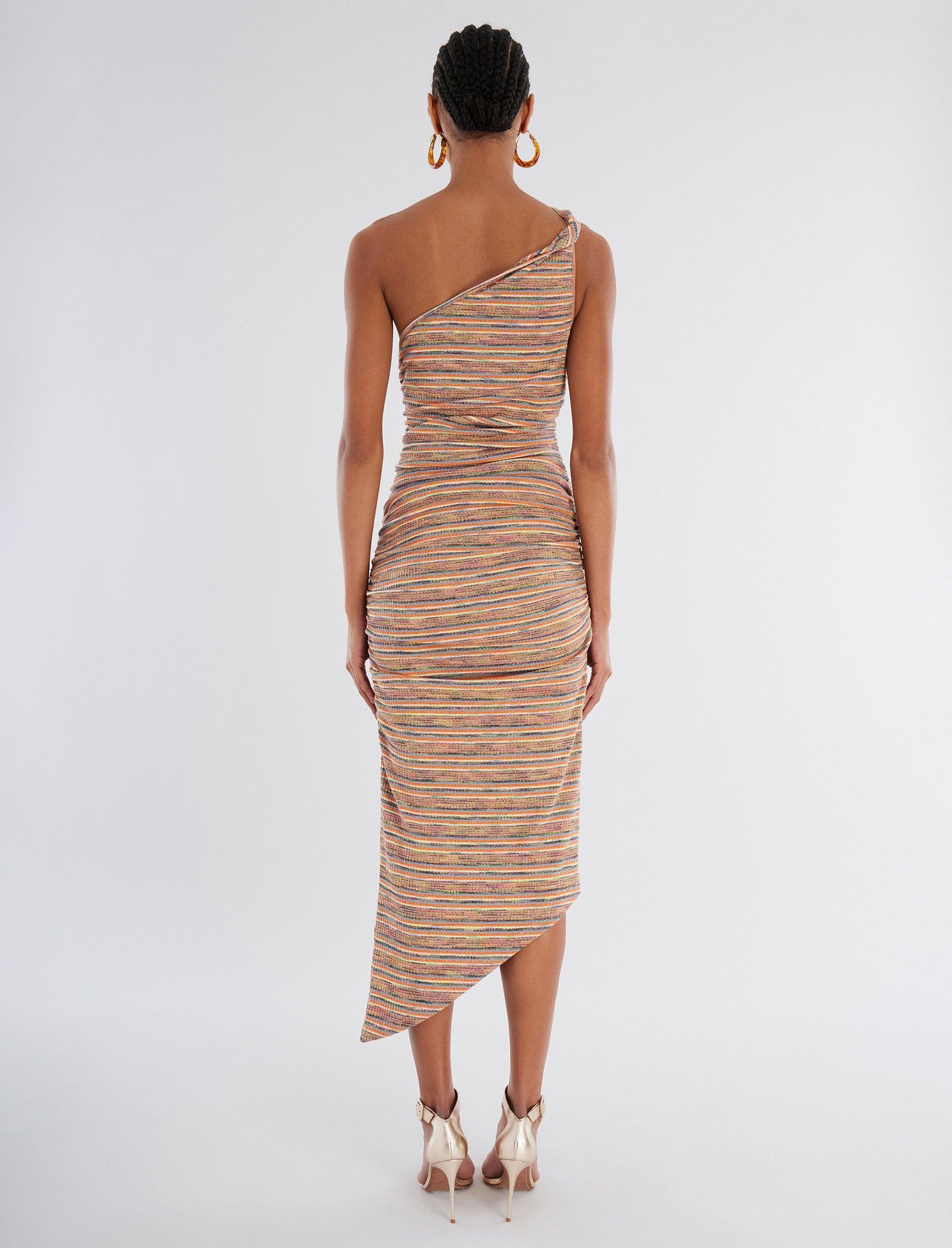 Landry One Shoulder Dress sold by BCBGMaxAzria product image thumbnail 3