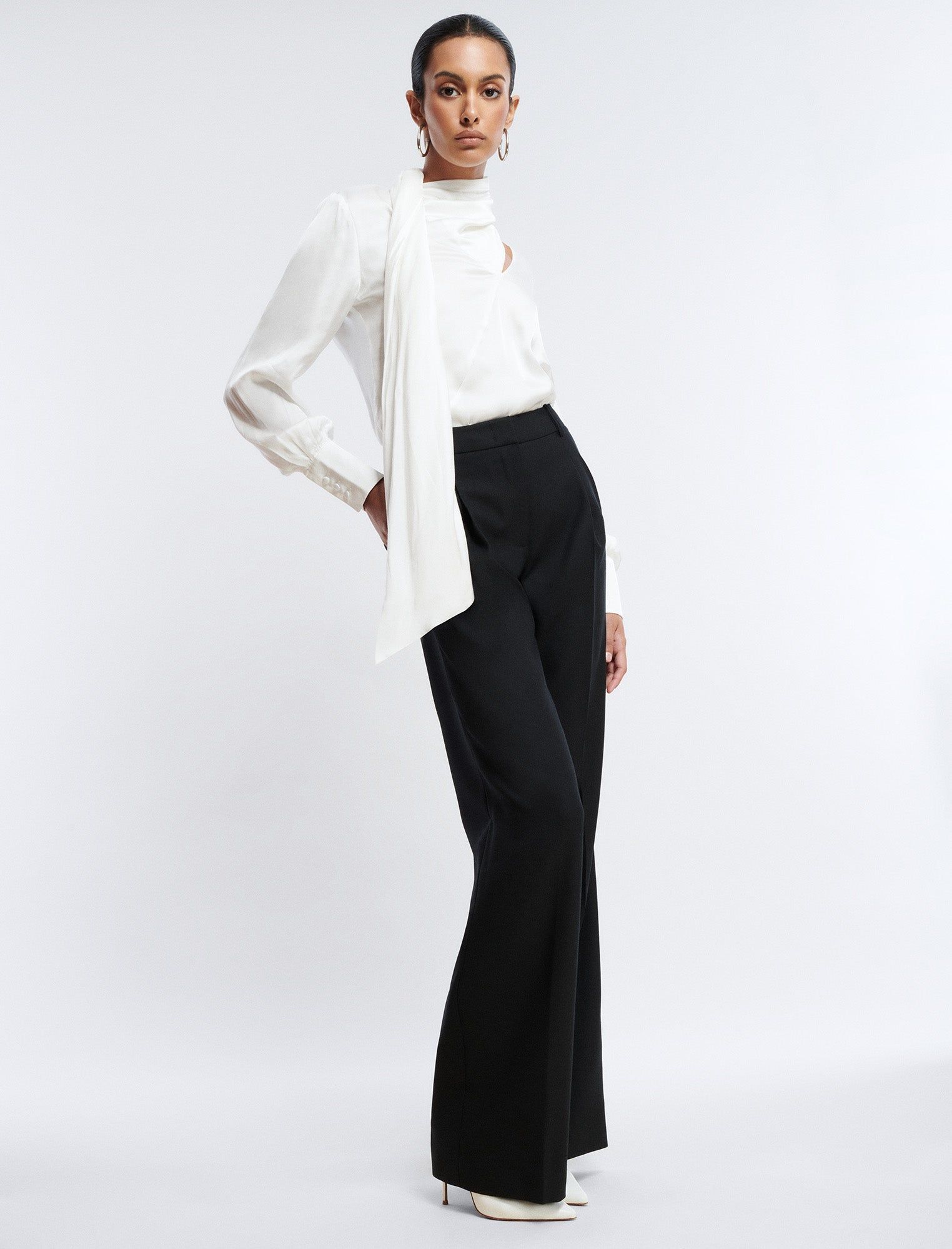 Wide-Leg Trouser sold by BCBGMaxAzria product image thumbnail 3