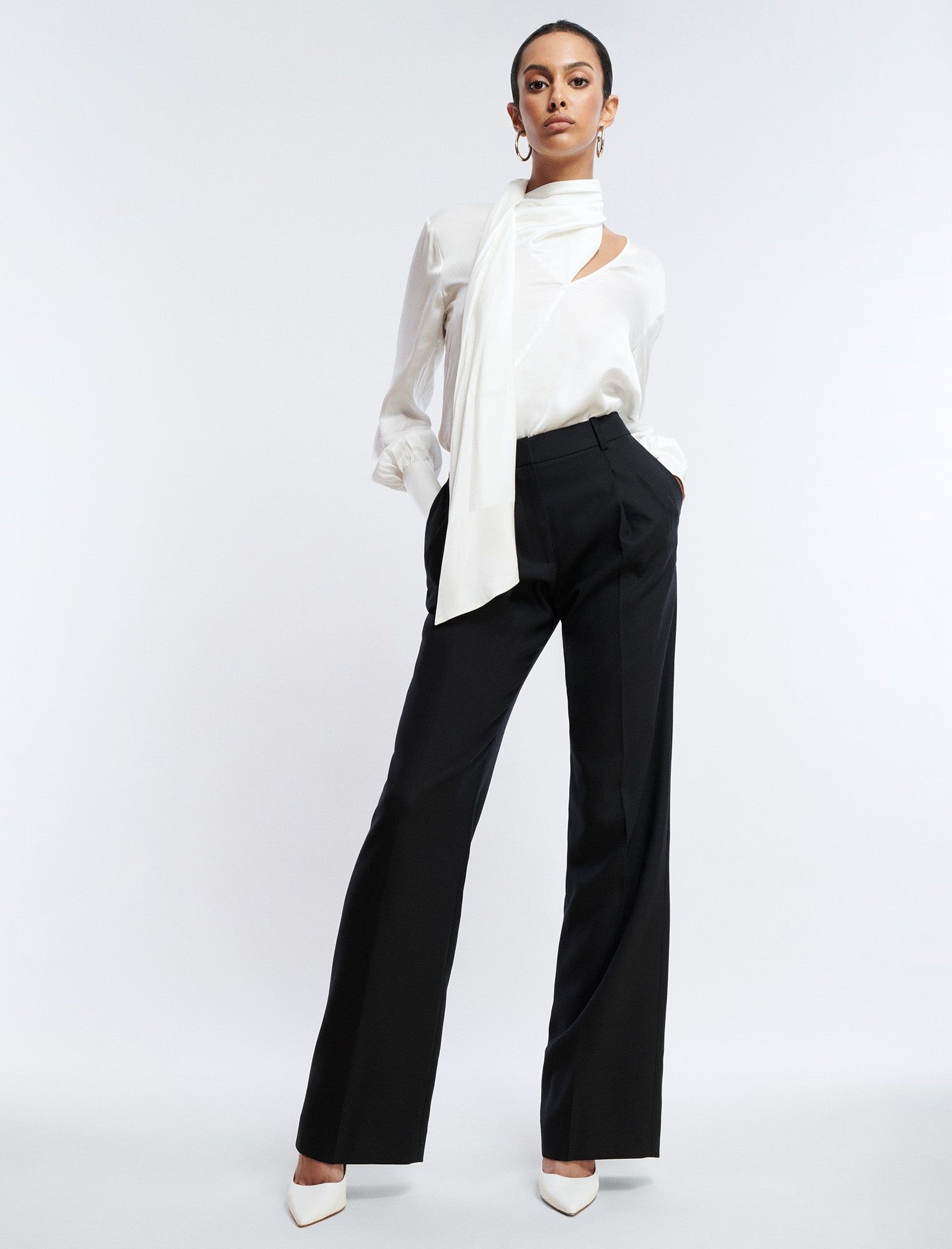 Wide-Leg Trouser sold by BCBGMaxAzria