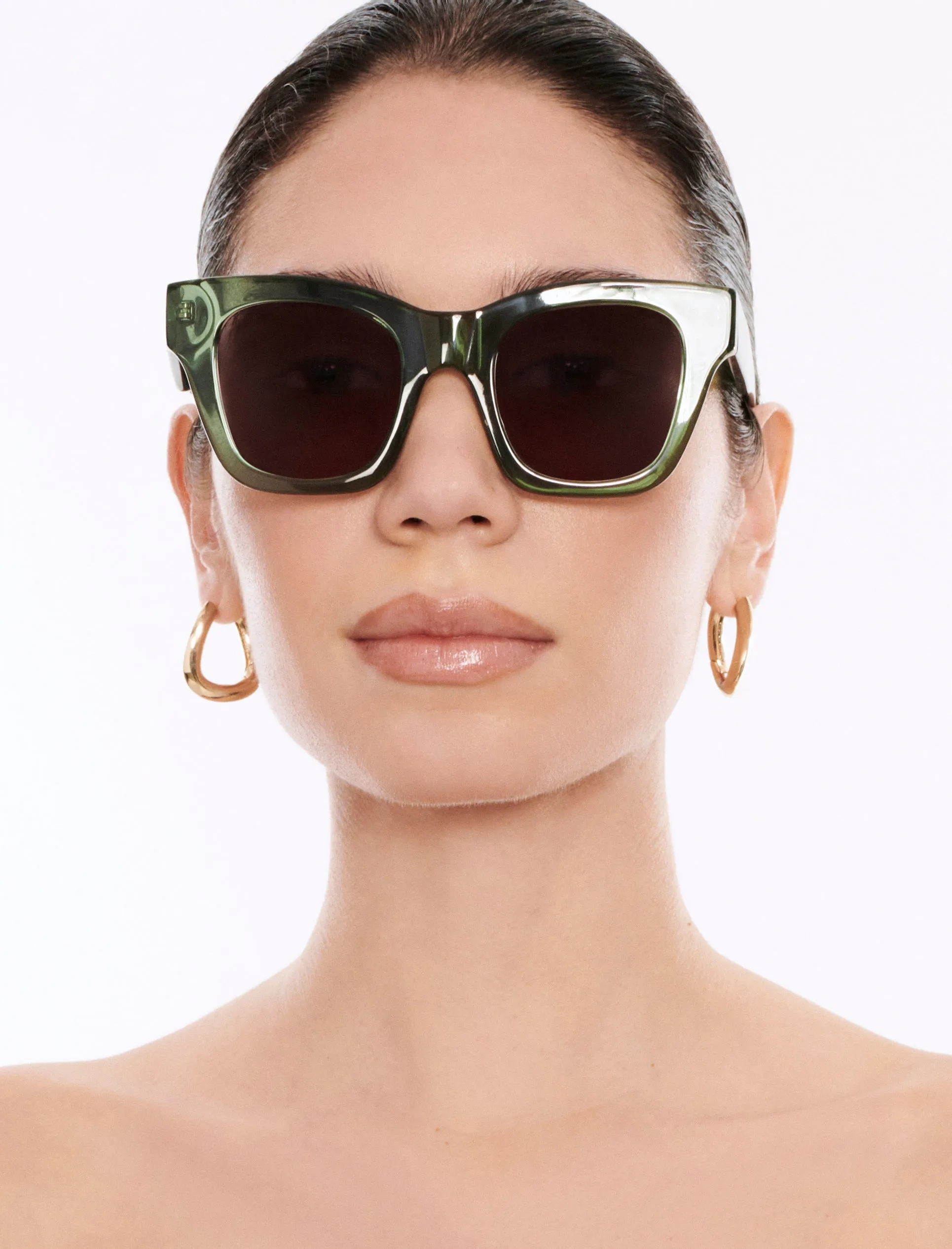 Modern Muse Square Sunglasses sold by BCBGMaxAzria product image thumbnail 4