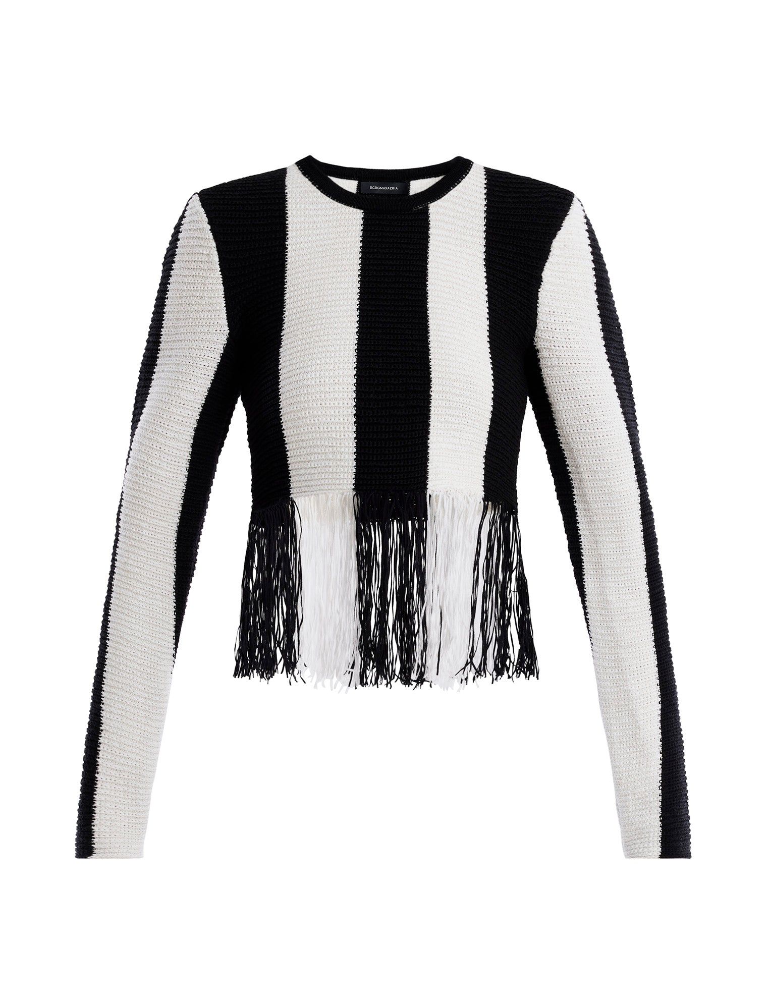 Nico Fringe Crop Top sold by BCBGMaxAzria product image thumbnail 8