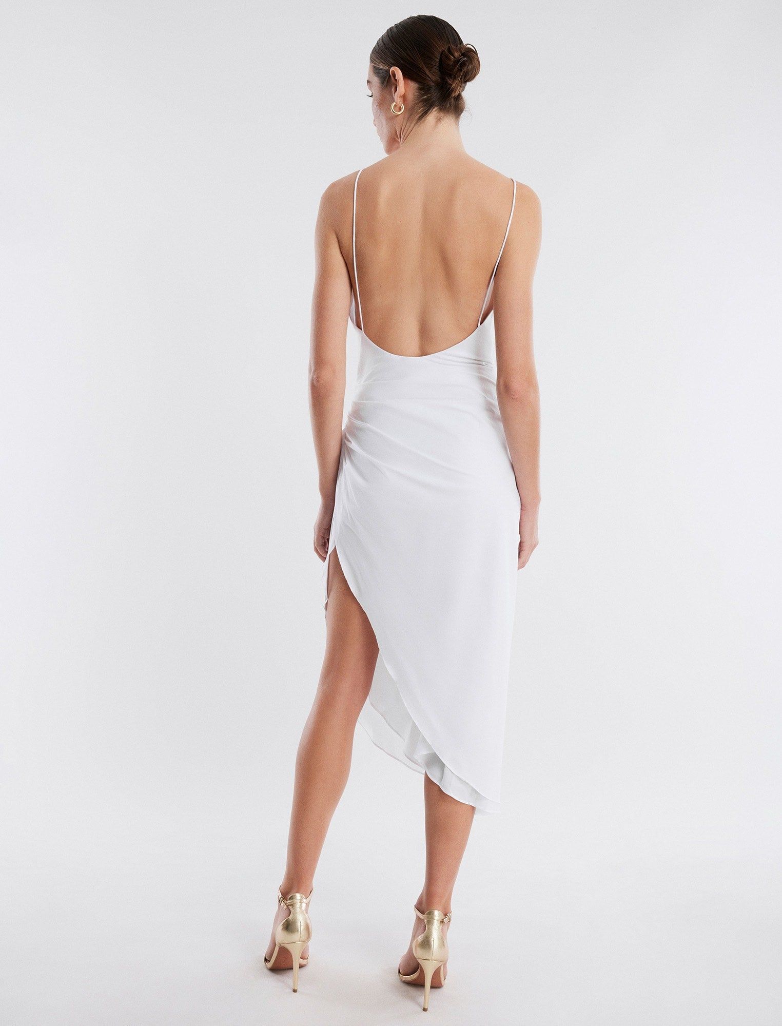 Aspen Shirred Dress sold by BCBGMaxAzria product image thumbnail 4