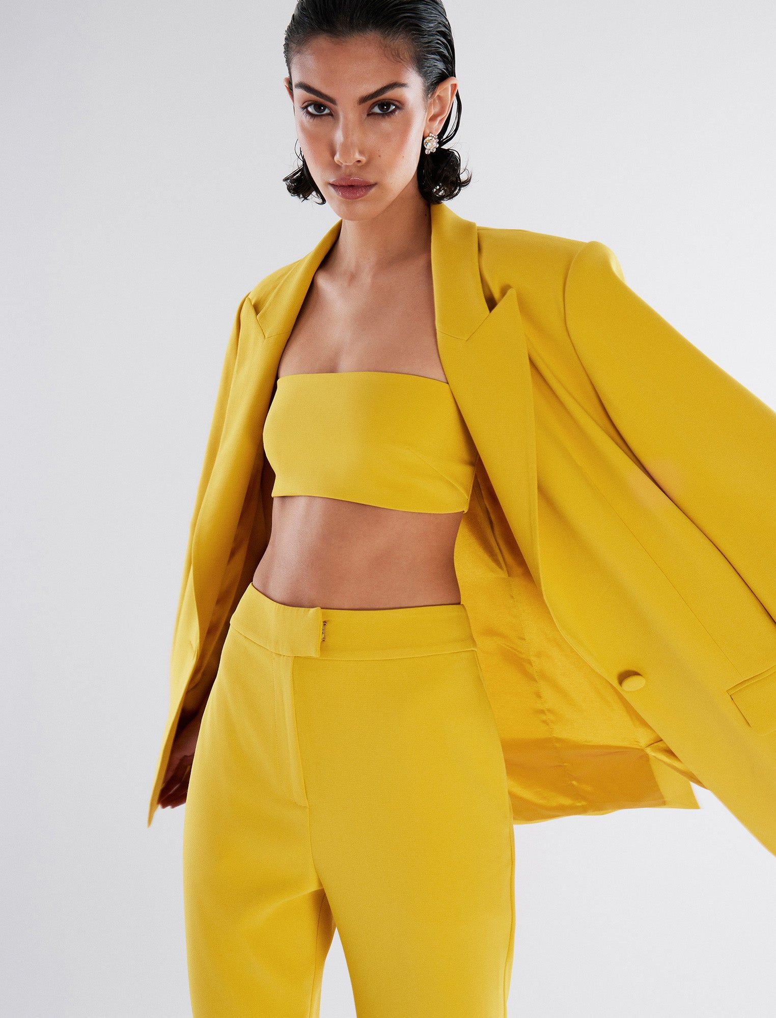 Beverly Bandeau Crop Top sold by BCBGMaxAzria product image thumbnail 5