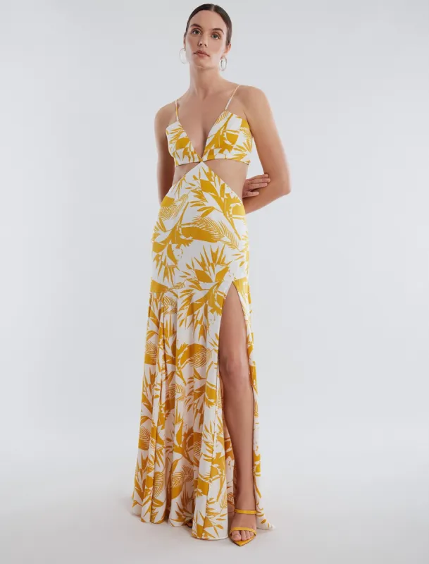 Aja Cutout Waist Dress sold by BCBGMaxAzria