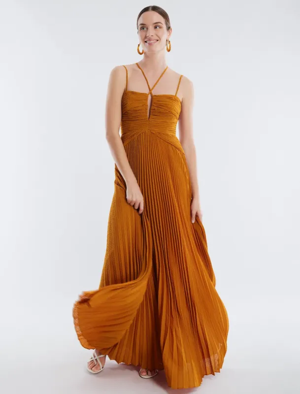Ziv Chiffon Gown sold by BCBGMaxAzria