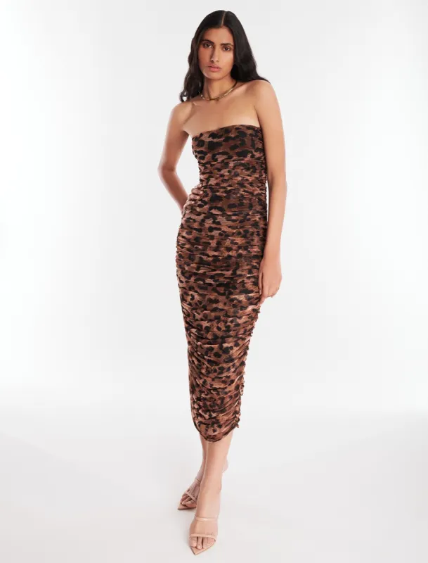 Elowen Strapless Dress sold by BCBGMaxAzria