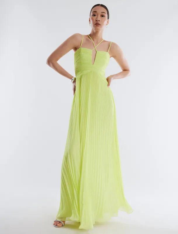Ziv Chiffon Gown sold by BCBGMaxAzria