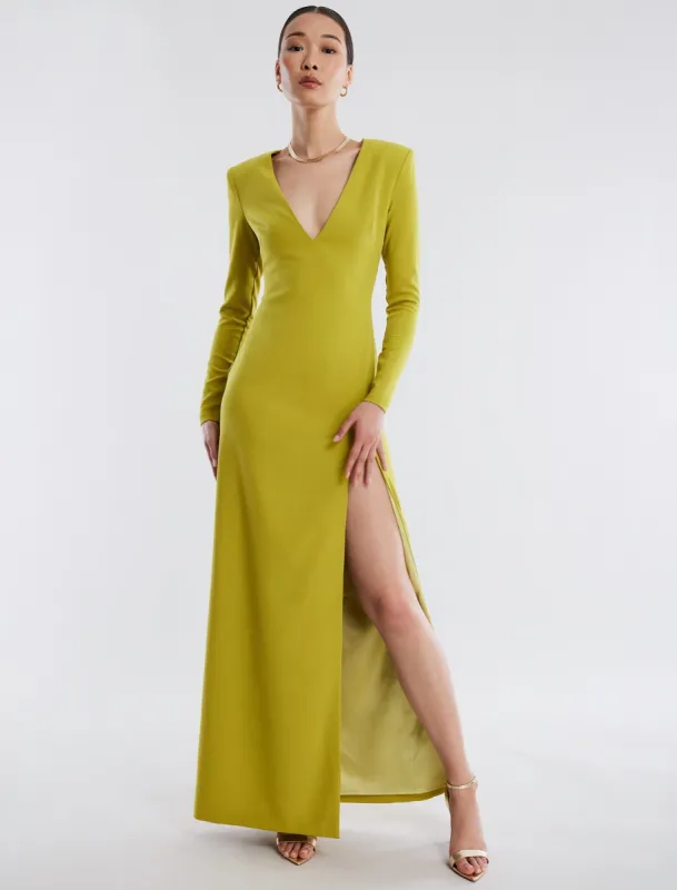 Apollo Long Sleeve Gown sold by BCBGMaxAzria