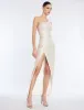 Leoni One Shoulder Dress sold by BCBGMaxAzria