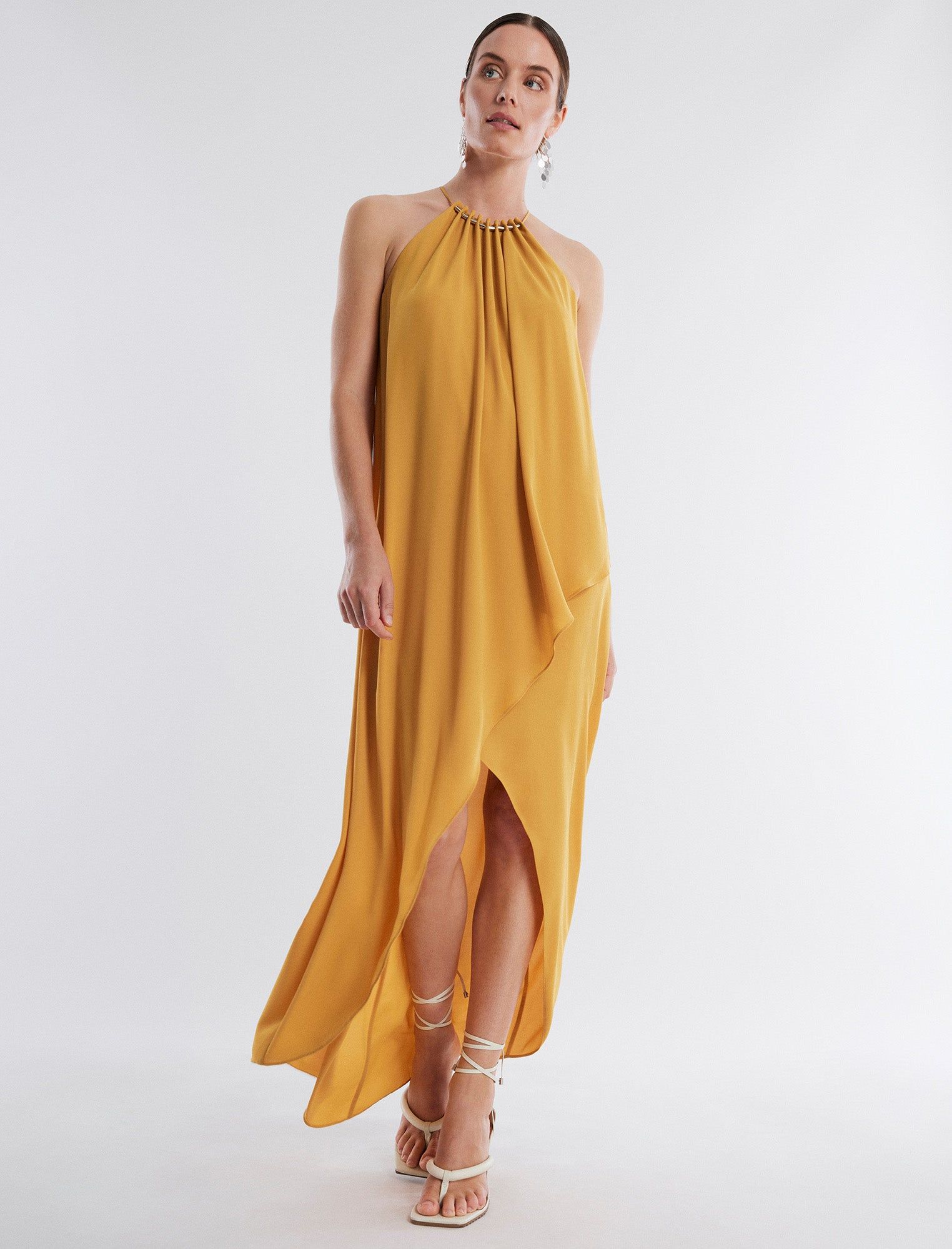 Bree Halter Gown sold by BCBGMaxAzria product image thumbnail 3