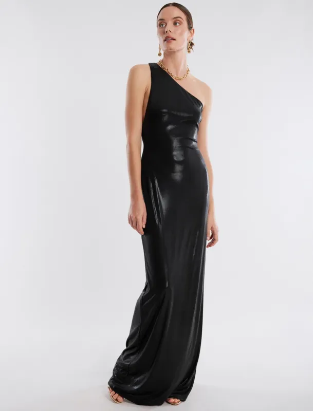 Rami One Shoulder Gown sold by BCBGMaxAzria