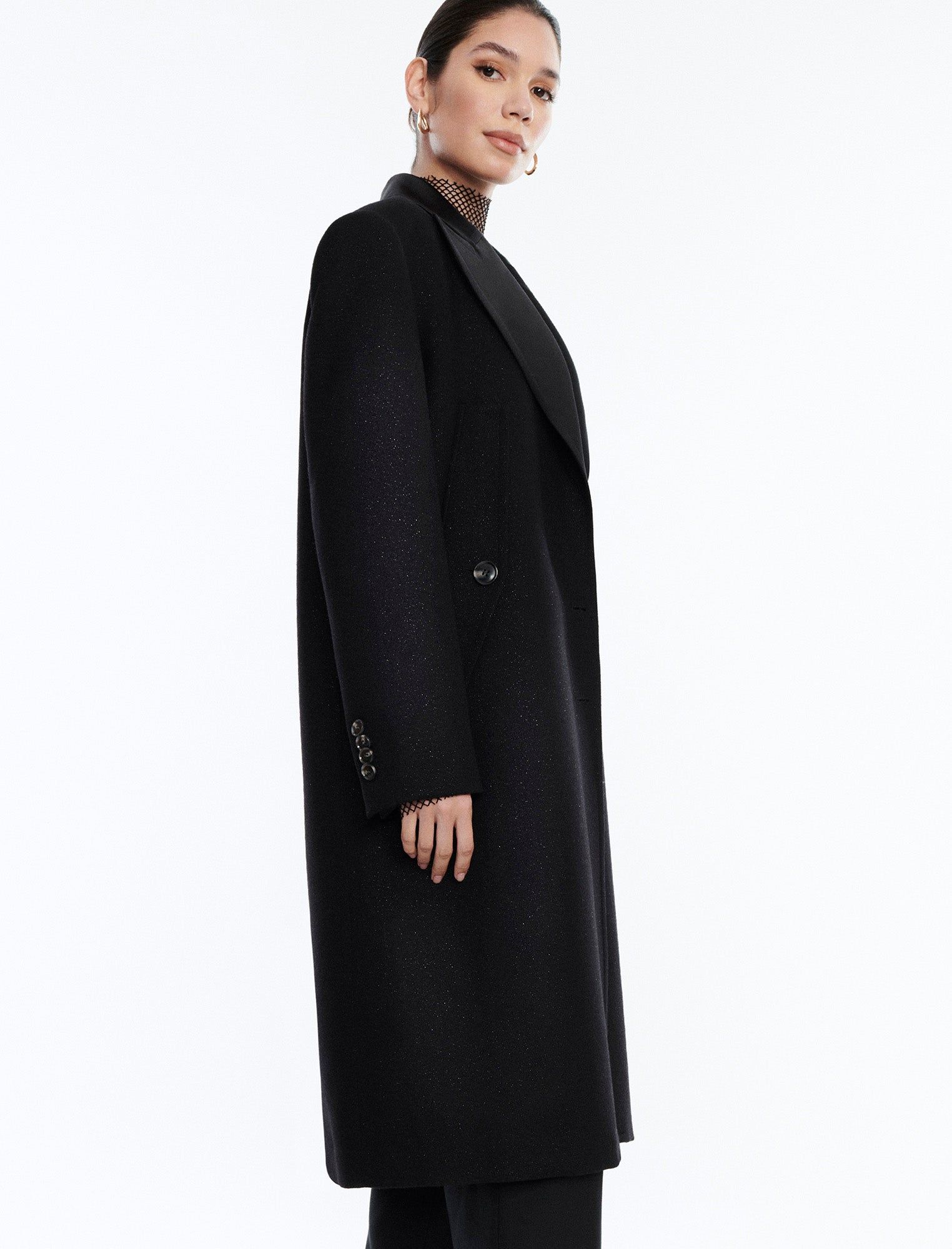 Wool Cape Coat sold by BCBGMaxAzria product image thumbnail 3
