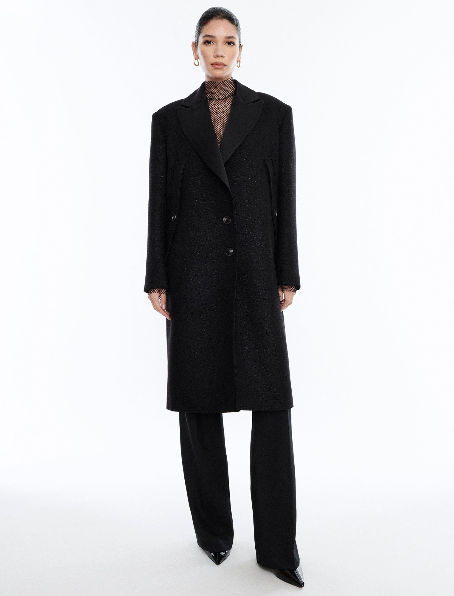 Wool Cape Coat sold by BCBGMaxAzria