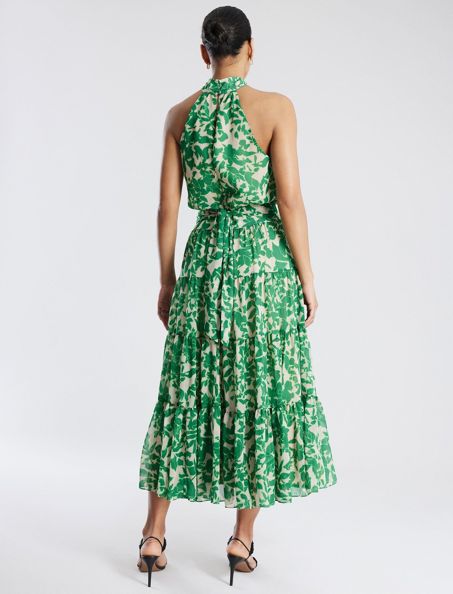 Adrianna Halter Midi Dress sold by BCBGMaxAzria product image thumbnail 4