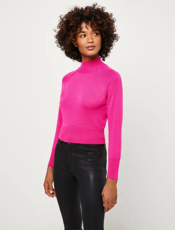 Mock-Neck Knit Sweater sold by BCBGMaxAzria