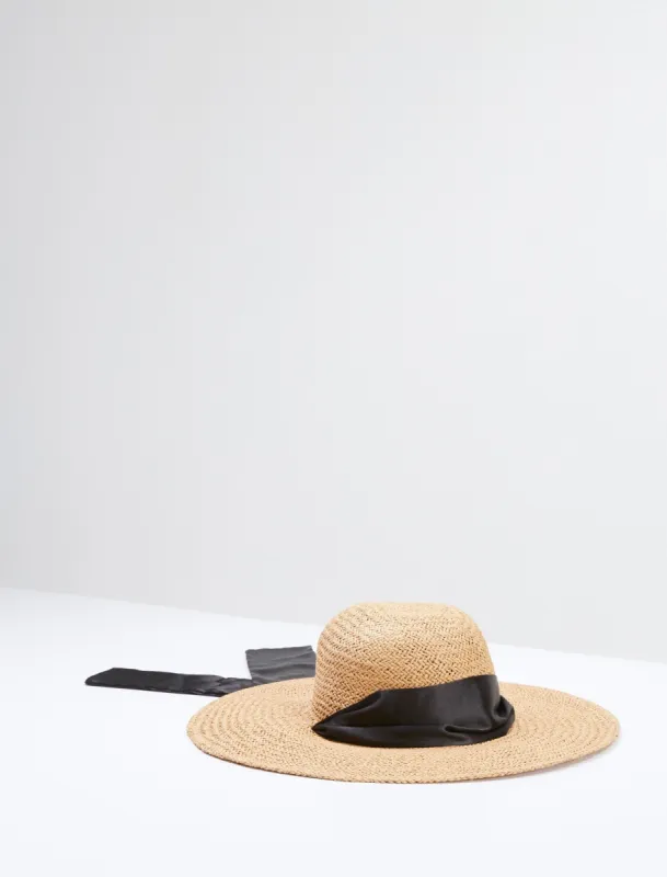 Chevron Weave Floppy Hat sold by BCBGMaxAzria