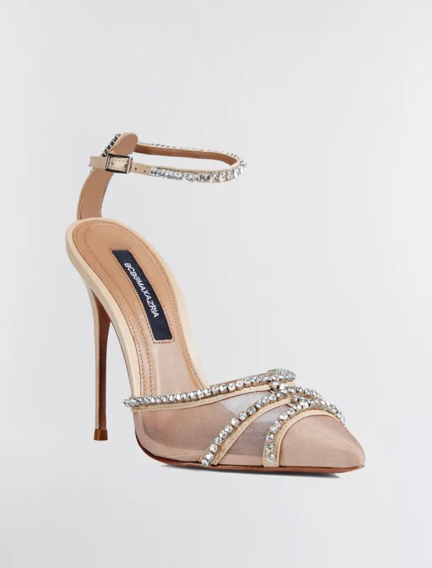 Navino Sparkle Mesh Pump Heel sold by BCBGMaxAzria