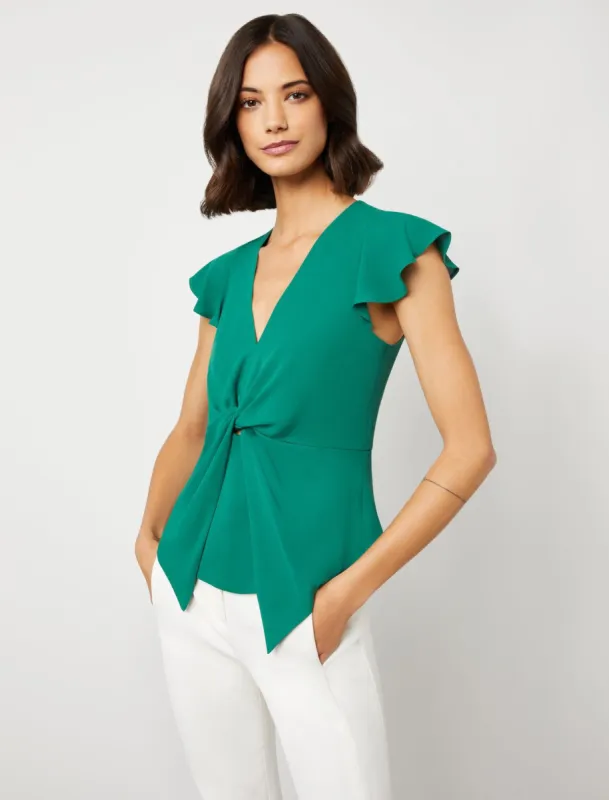 Front Knot Top sold by BCBGMaxAzria