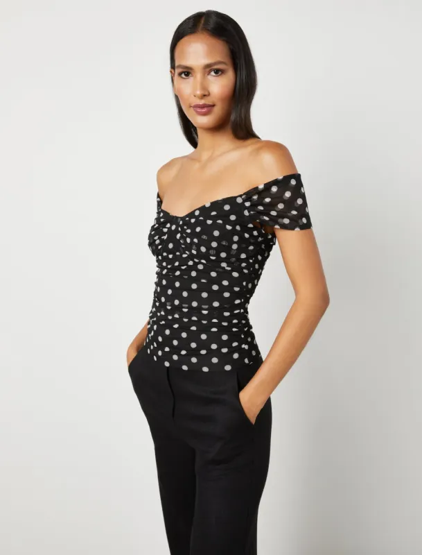 Valeria Off-The-Shoulder Top sold by BCBGMaxAzria