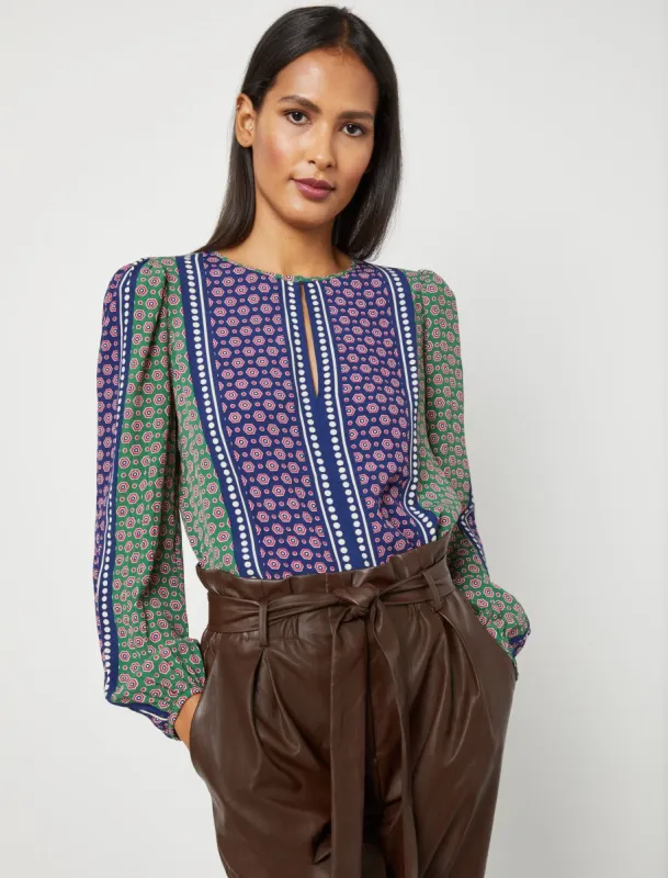 Sage Long Sleeve Top sold by BCBGMaxAzria