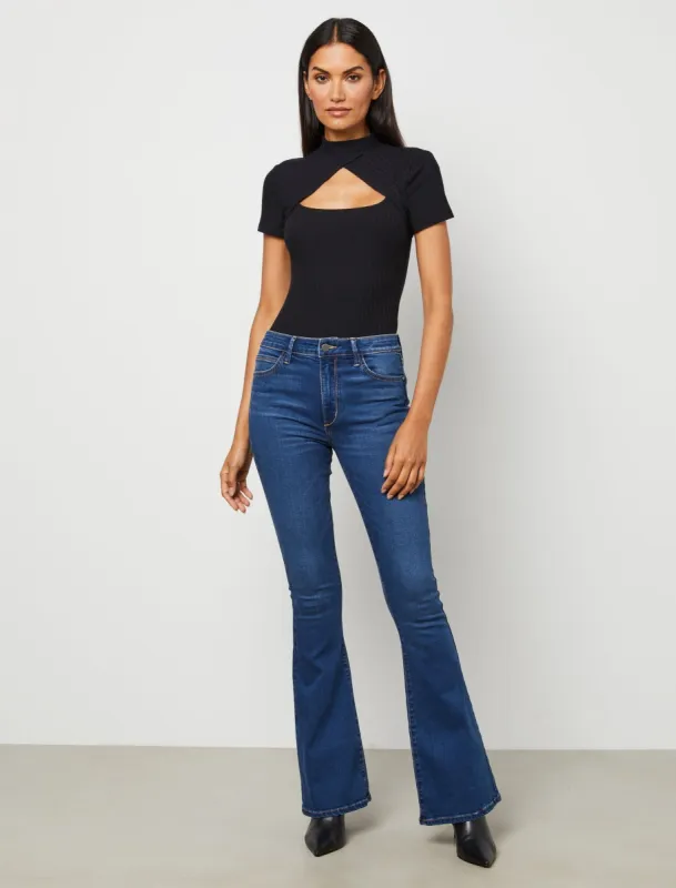 Turtleneck Cutout Top sold by BCBGMaxAzria