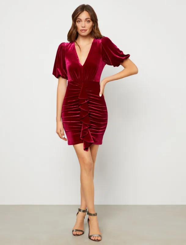 Velvet Bodycon Dress sold by BCBGMaxAzria