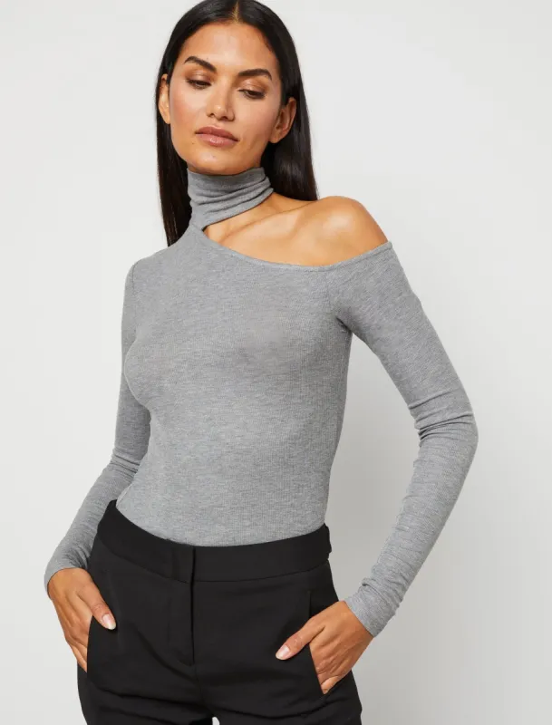 Cold Shoulder Turtleneck Top sold by BCBGMaxAzria