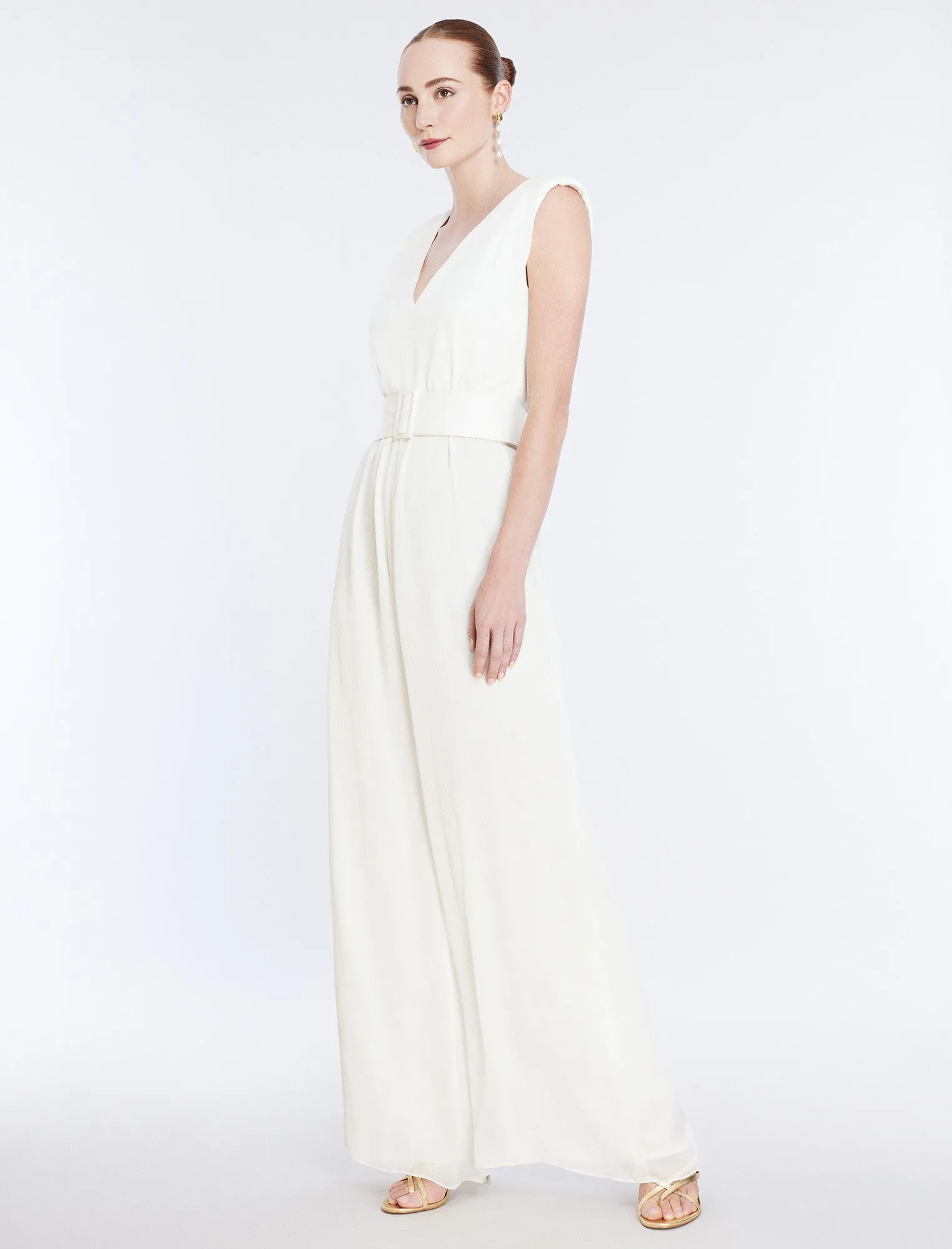 Imogen Belted Jumpsuit sold by BCBGMaxAzria product image thumbnail 3