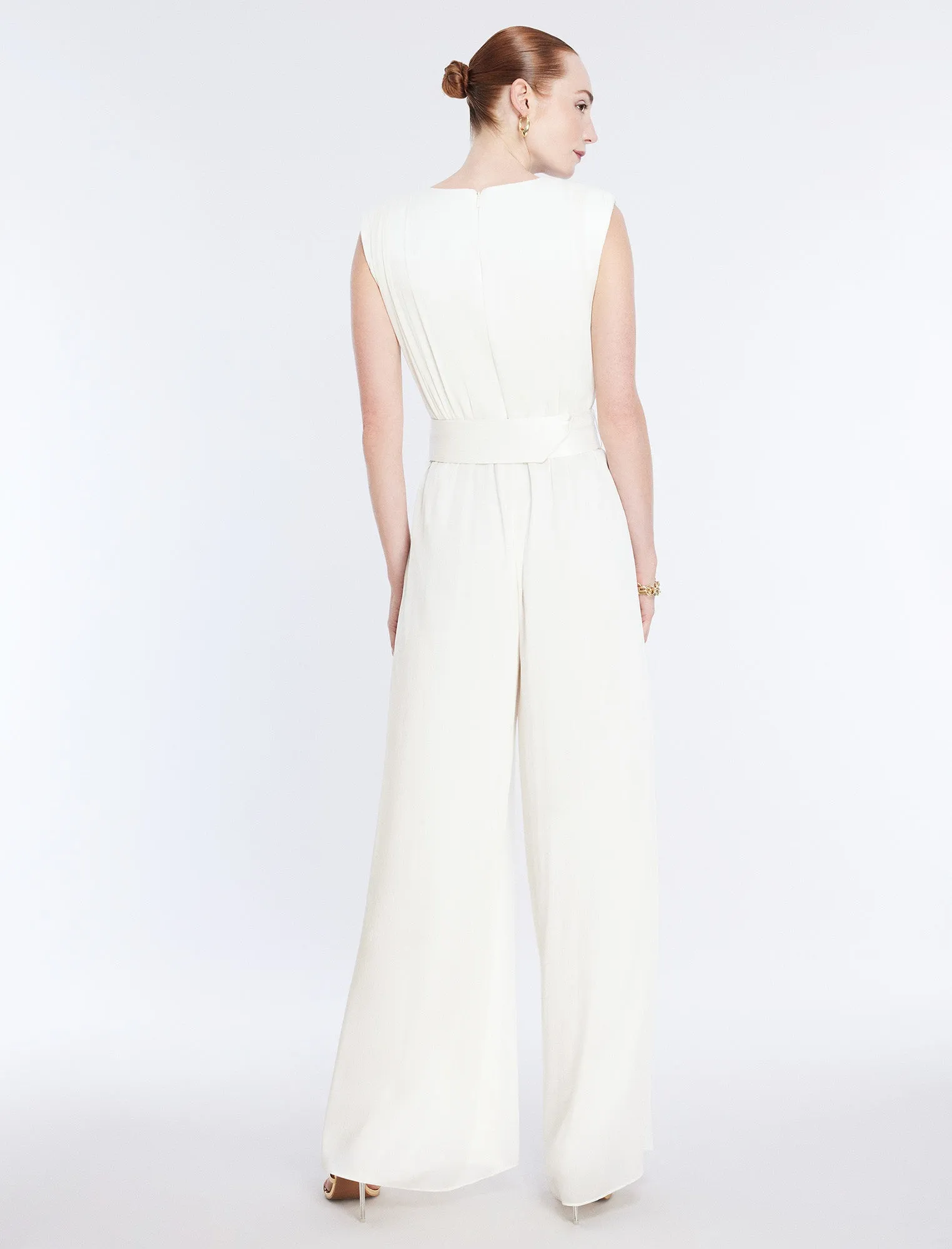 Imogen Belted Jumpsuit sold by BCBGMaxAzria product image thumbnail 4