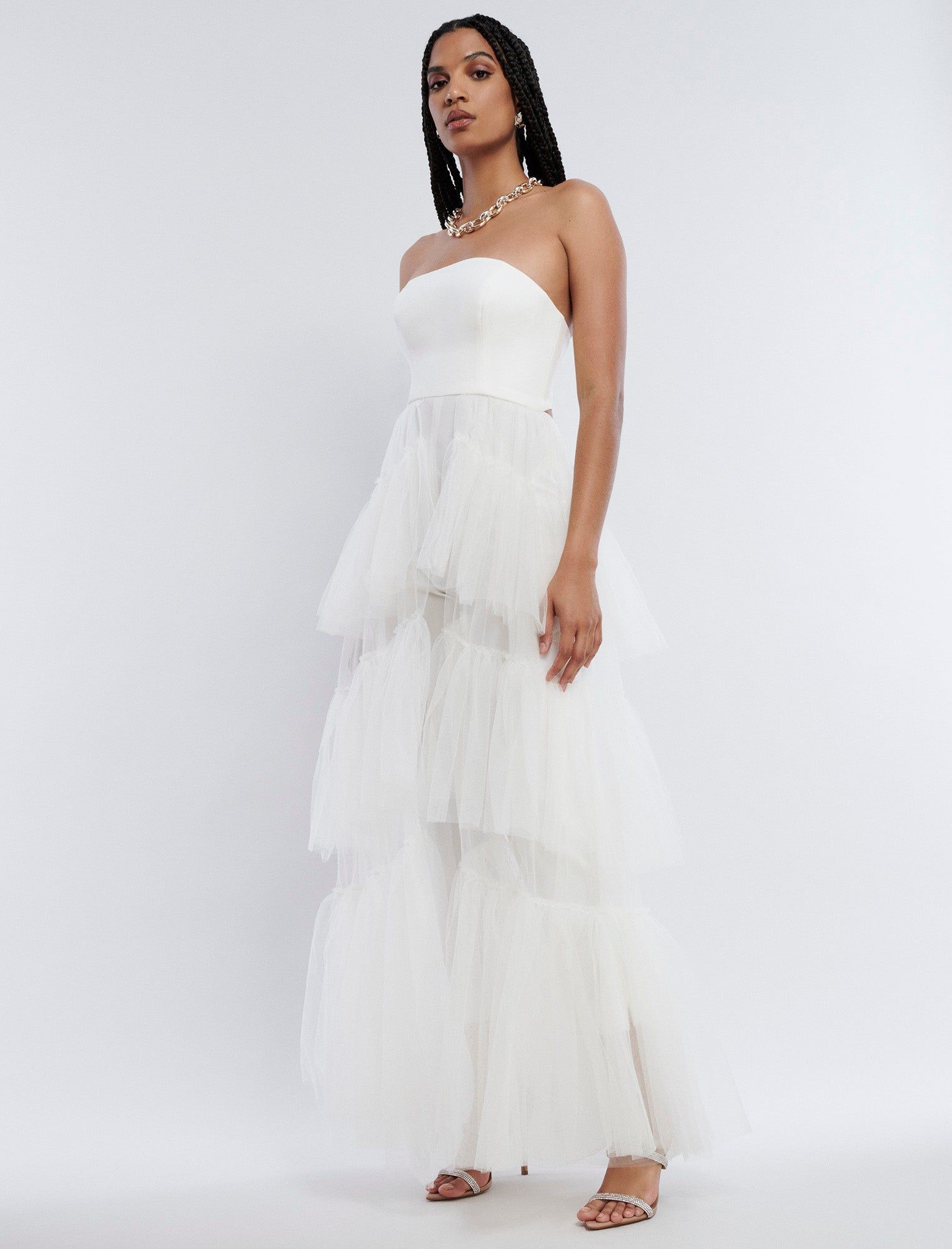 Ambrosia Jumpsuit Gown sold by BCBGMaxAzria product image thumbnail 3