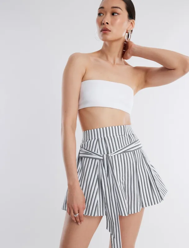 Meg Silky High-Waisted Short sold by BCBGMaxAzria