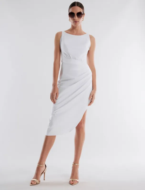 Aspen Shirred Dress sold by BCBGMaxAzria