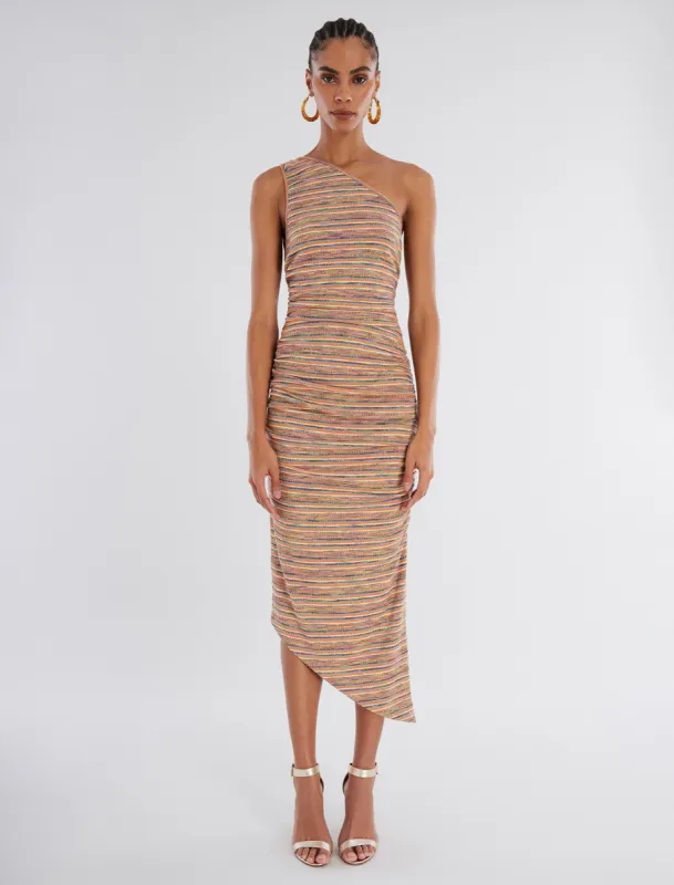 Landry One Shoulder Dress sold by BCBGMaxAzria