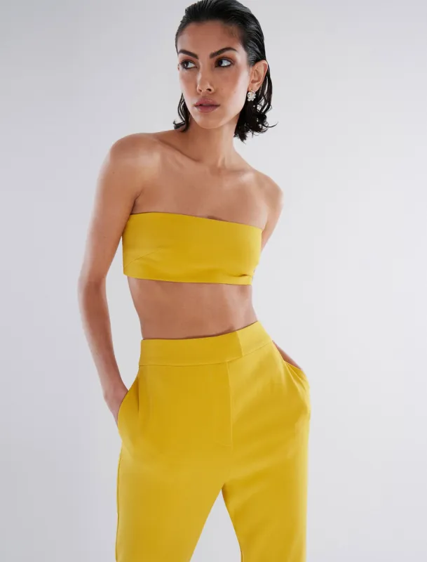 Beverly Bandeau Crop Top sold by BCBGMaxAzria