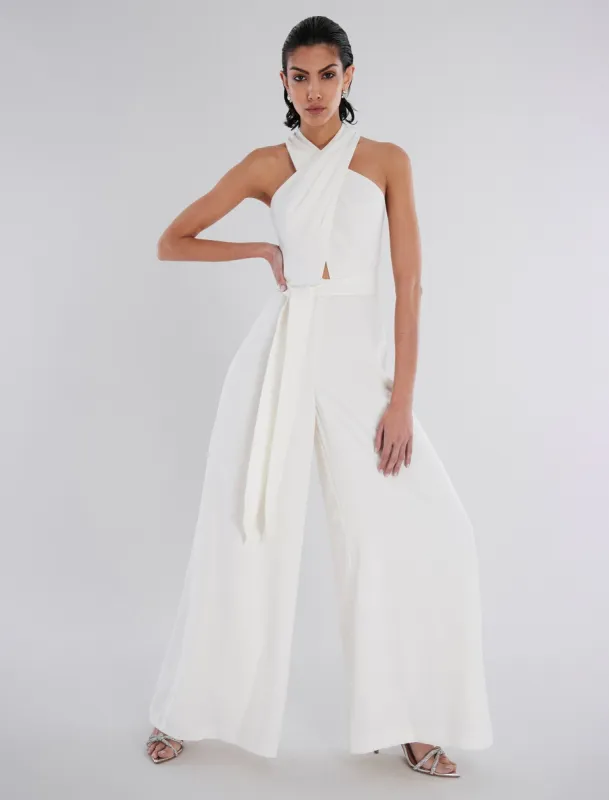 Garth Halter Jumpsuit sold by BCBGMaxAzria