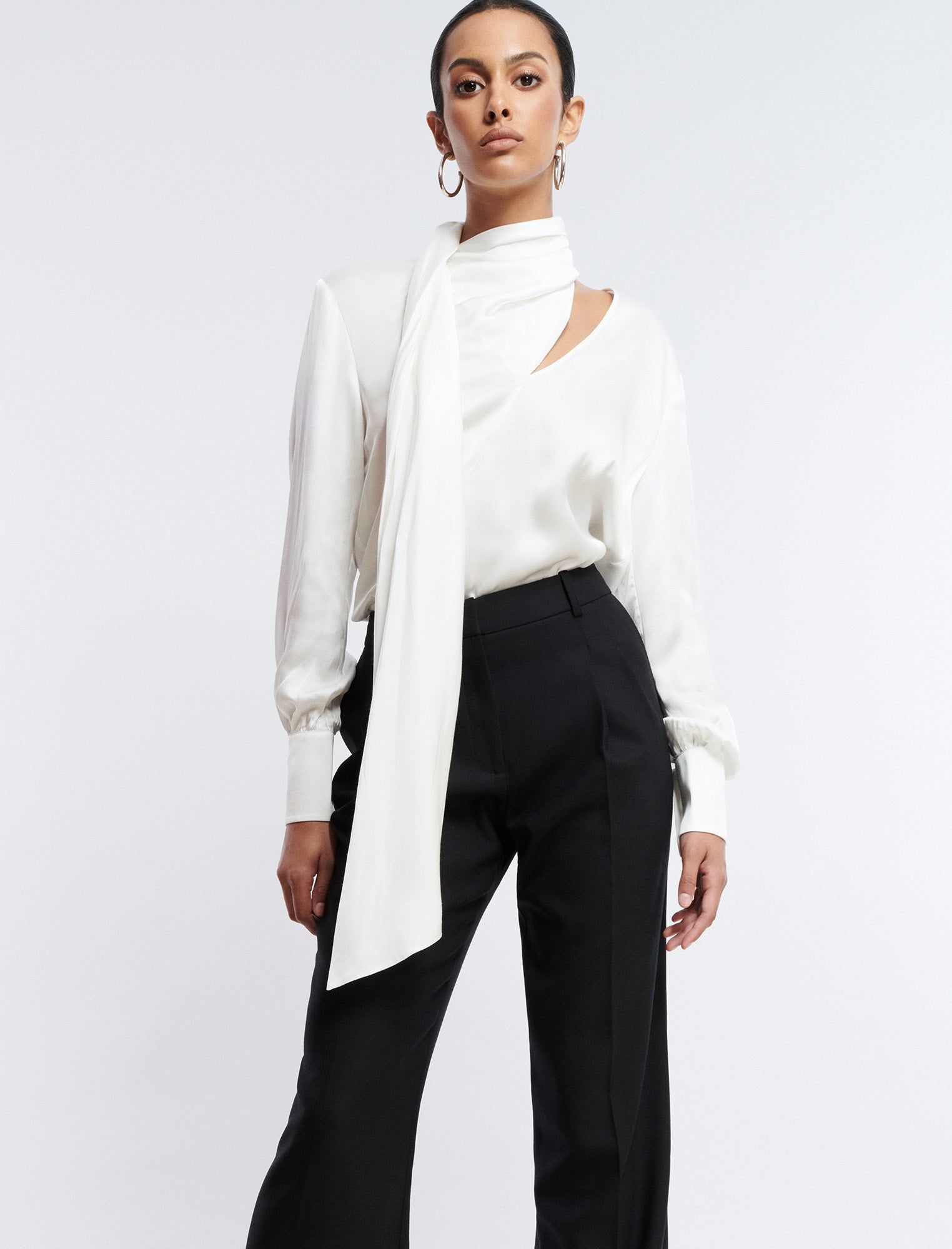 Balloon Sleeve Top sold by BCBGMaxAzria