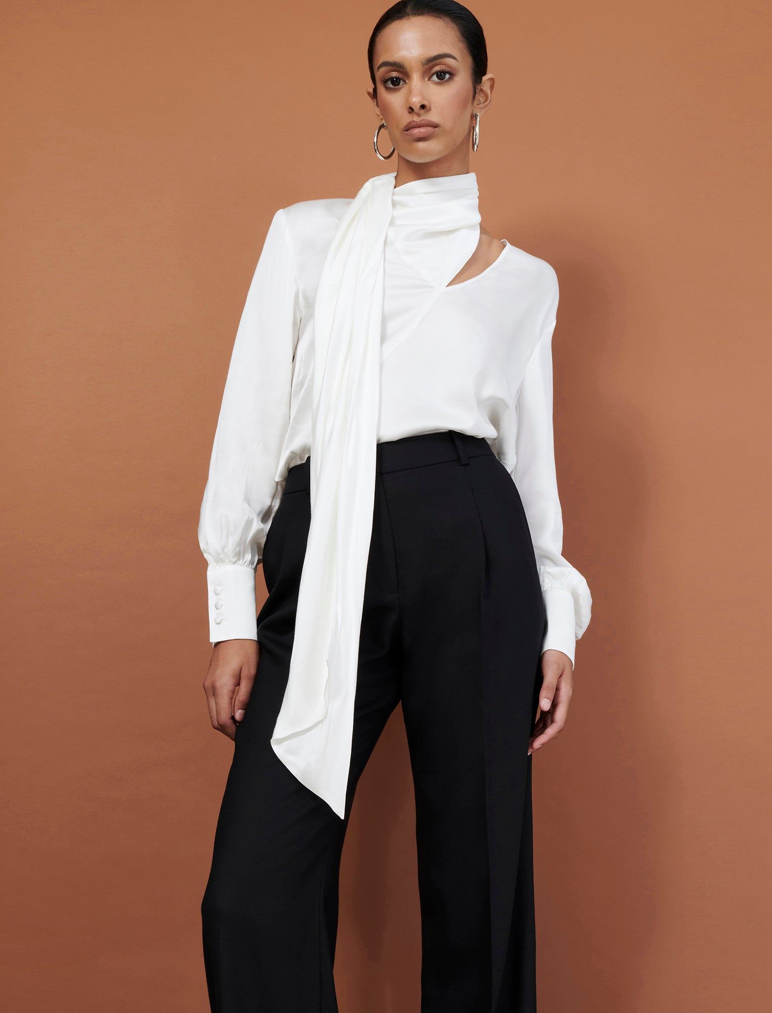 Balloon Sleeve Top sold by BCBGMaxAzria product image thumbnail 6