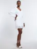 Rosa Lace Appliqué Mini Dress sold by BCBGMaxAzria