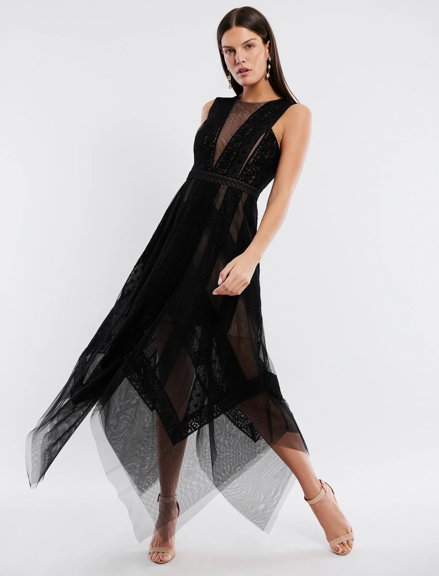 Andi Handkerchief Dress sold by BCBGMaxAzria product image thumbnail 3