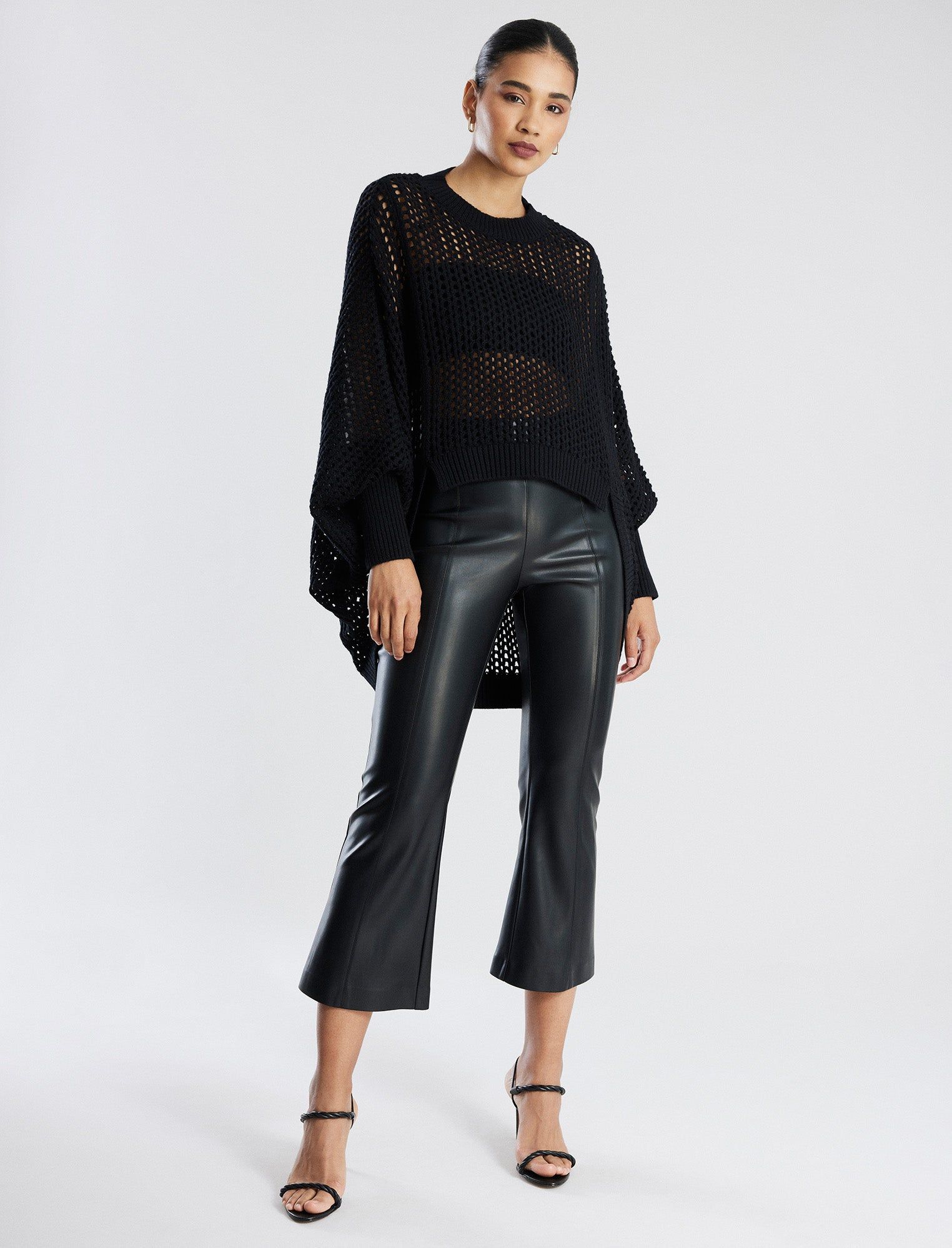 Faux Leather Crop Pant sold by BCBGMaxAzria