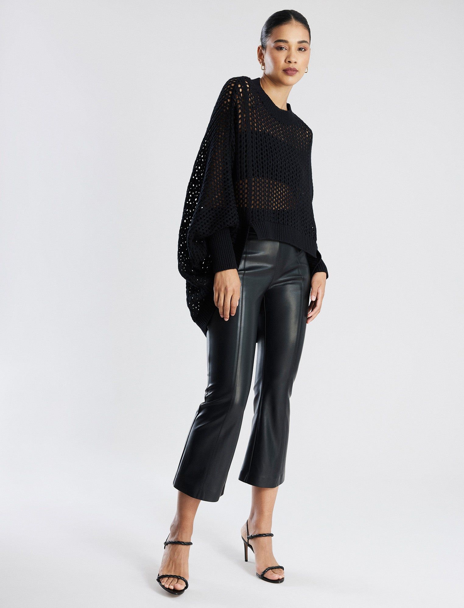 Faux Leather Crop Pant sold by BCBGMaxAzria product image thumbnail 2